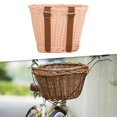 thumbnail image 1 of DYNWAVECA Kids Bike Basket with Straps Multifunction Cargo Rack Woven Basket Cycling Basket Handlebar Front Basket for Children, 1 of 10