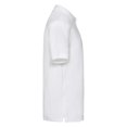 thumbnail image 2 of Fruit Of The Loom- Polo de manga corta Premium entallado para mujer (Blanco), 2 of 3