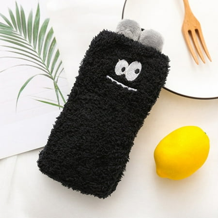 

Wodofoxo Promotion Women Lovely Coral Fleece Socks Autumn and Winter Thicken Keep Warm Floor Socks