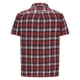 thumbnail image 2 of Camisas de Manga Larga para Hombres Botón Abajo Gira-Abajo Cuello Blusa, Retícula Impresión Casual Estilo de Negocios, 2 of 5