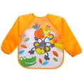 thumbnail image 1 of Delantal de alimentación impermeable con babero para niños pequeños, 1 of 3