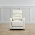 thumbnail image 5 of CHITA Power Glider Recliner Chair, 270° Swivel Recliner with USB & Type-C Charge for Nursery, Fabric in Linen, 5 of 15
