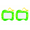 Green, variant on Mini Magnetic Drawing Board Keychain 2-Pack