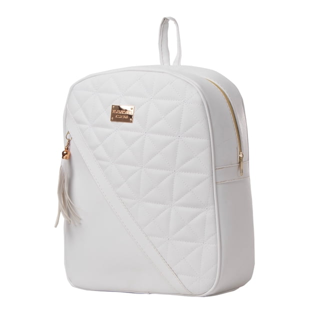 Mochila Para Mujer Fana Oba Color Blanco Hermosa