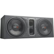 PowerBass PBMPP212 12 inch Dual Subwoofer System with Amplifier