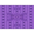 thumbnail image 1 of Ahgly Company Indoor Rectangle Patterned Heliotrope Purple Area Rugs, 2' x 3', 1 of 6