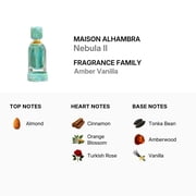 Maison Alhambra Unisex Nebula II EDP Spray 3.4 oz Fragrances 6290360599328