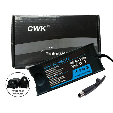 CWK® Charger AC Adpater for Dell Vostro 1000 1014 1015 1220 1310 1320 1400 1500 1510 1520 1700 1710 1720 2510 3300 3400 3500 3700 Pa-10 Family Pa-1900-02d Laptop Power Supply Cord (Best Computer For 1500)