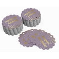 thumbnail image 3 of Inkdotpot Pack Of 50 Real Gold Foil Paper Tags Happy Birthday Favor Hang Tags, 3 of 6