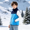 thumbnail image 6 of BFHHYA Fleece Heated Vest for Boys Girls 3 Heating Zones Jacket Lightweight USB Electric Heated Coat Winter Warm Outerwear, 6 of 9