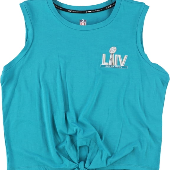 MSX Womens Super Bowl 54 Tank Top, Blue, Medium