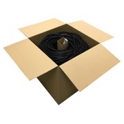 Kable Kontrol Corrugated Split Wire Loom Tubing - 3/8 Inside Diameter - 250' Length - Black