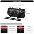 thumbnail image 5 of Motorcycle Front Fork Tool Bag PU Saddlebag Suitable for Bikers Storage Needs, Daily Commute, Handlebar Storage, 5 of 20