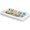 White, variant on Inflatable Serving Bar with Drain Plug 52 x 24 x 5'' Inflatable Ice Serving Buffet Bar for Party Food Cooler Buffet Drink(Black,Basic Style)