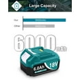 thumbnail image 3 of Batería Twupixy 18V 6.0Ah recargable para Makita BL1860B, 3 of 7