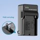 thumbnail image 4 of Artman NP-F550 - Paquete de 2 baterías y cargador de pared para cámara Sony NP F550 F530 F970 F960 F770 F750 F330 CCD-SC55 TR516 TR716 TR818 TR910 TR917 CN-160 CN-216 Luz de vídeo LED (2600 mAh), 4 of 6