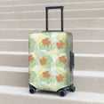 thumbnail image 6 of Disketp Tropical Flowers Elastic Travel Luggage Cover Travel Suitcase Protective Cover For Trunk Case Apply To 18''-32'' Suitcase Cover-Large, 6 of 7
