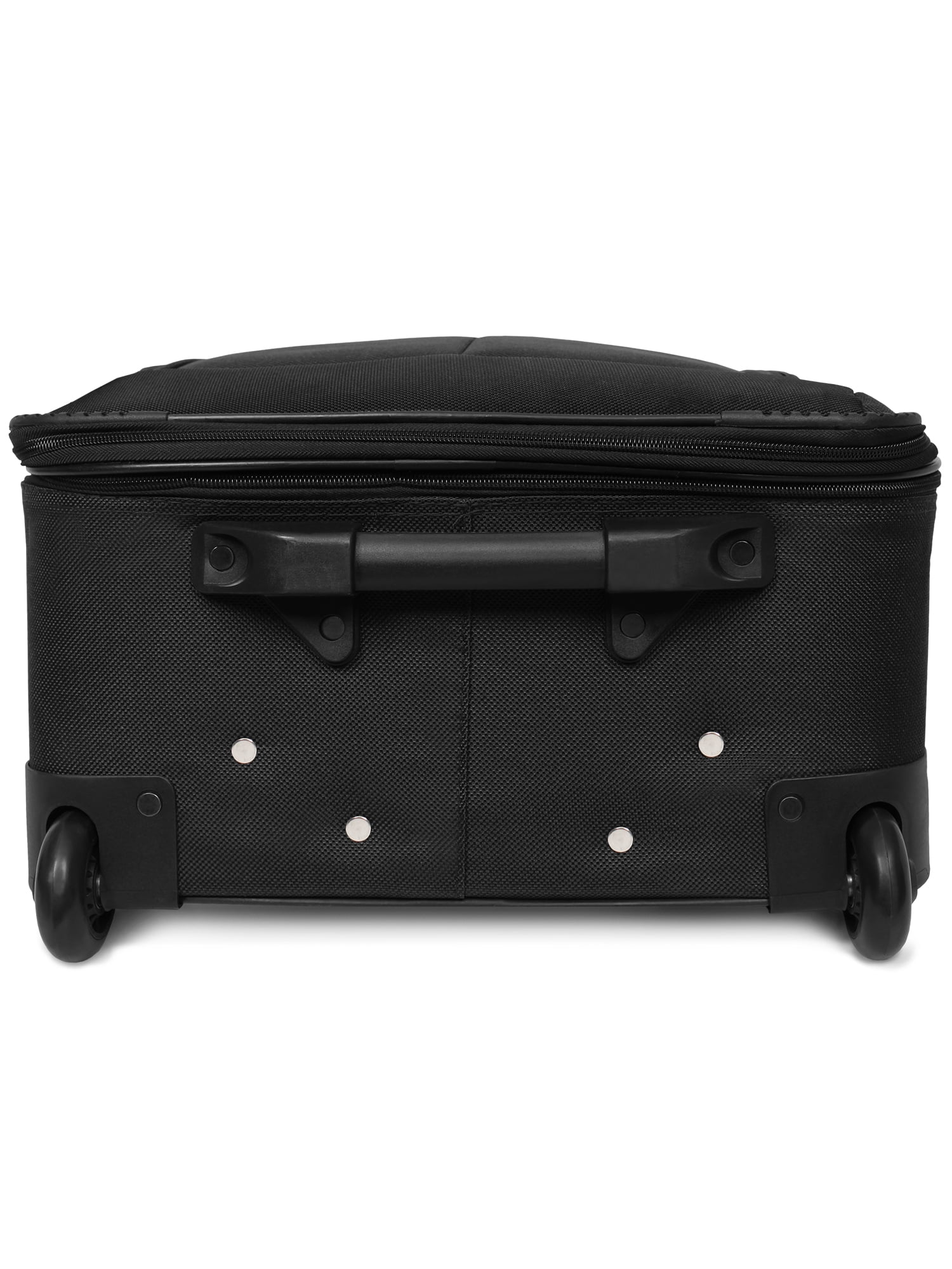 Protege Regency 28 Inch 2-wheel Upright Luggage, Black (Checked or Carry On)