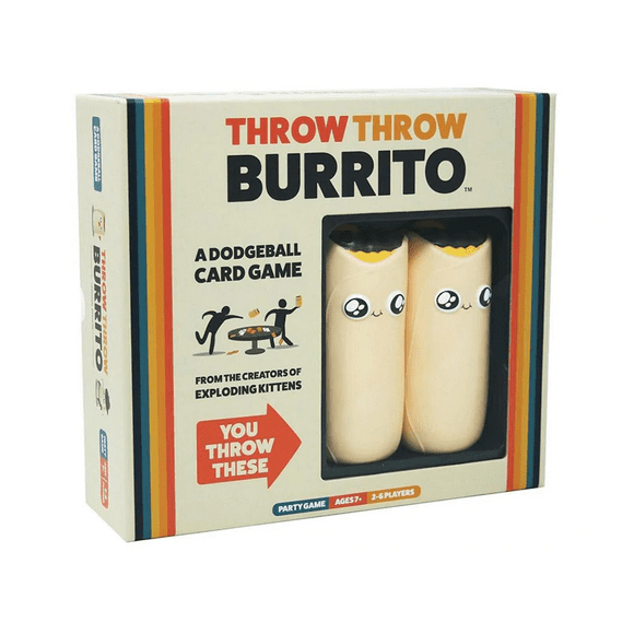 Fawoonu "Burrito Dodgeball Showdown: A Fun-Filled Card Game for Family & Friends, Ages 7+"