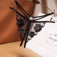 thumbnail image 1 of TrowBridge bragas transparentes para mujer, ropa interior de encaje, tangas de entrepierna abierta, lencería Sexy bordada, lencería erótica de perlas, Tanga caliente, 1 of 3
