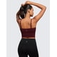 thumbnail image 2 of Top deportivo CRZ YOGA Butterluxe Cami Crop escote cuadrado rojo XL, 2 of 6