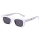 thumbnail image 1 of Vintage rectángulo gafas de sol mujeres ojo de gato diseñador señoras pequeño marco negro rojo gafas de sol marca Retro Skinny gafas, 1 of 4