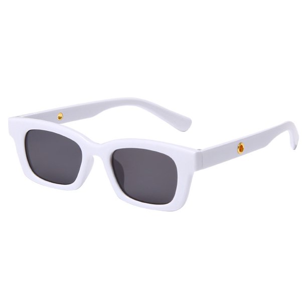 Vintage rectángulo gafas de sol mujeres ojo de gato diseñador señoras pequeño marco negro rojo gafas de sol marca Retro Skinny gafas