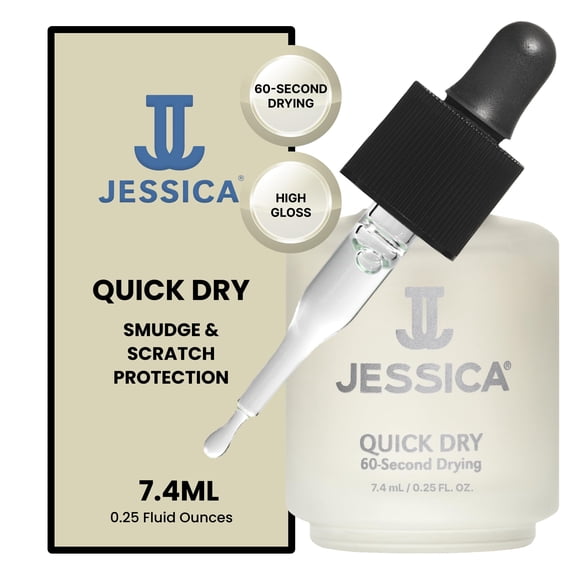 Jessica Quick Dry 7.5 ML Acelerador de Secado de U&ntilde;as Revestimiento