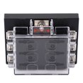 thumbnail image 4 of Panel De Tablero De Bloque Fusionado De 6 Con Cubierta De Indicador LED 12-36V Caja Fusionada Para El Camión Marino Para Automóviles Yates SUV SUV, 4 of 7