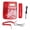 Red, variant on UsilkU Corded Phone Dual Port Clear Sound Last Number Redial Mute Function Volume Adjustable Desktop Landline Phone for Home Office Hotel, Universal Compatibility, Red (8.66 x 8.66 x 2.75 inches)
