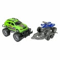 thumbnail image 5 of Kidplokio 3pc Green Monster Trucks ATV Pull Back Cars Boys Ages 3 and Up, 5 of 11