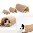thumbnail image 3 of Walbest Grass Guinea Pig Rabbit Tunnels and Tubes ,Hamster Small Animal Tunnel Toy Hideaway Bed for Rats,Syrian Hamster,Ferrets,Chinchilla Hedgehog and Bunny, 3 of 7