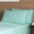 thumbnail image 5 of Mainstays 2 Pack Jersey Adult Fitted Sheet Set, Cotton Blended, Gray & Mint Green, Full, 6Pieces, 5 of 5