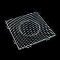 thumbnail image 3 of 6 Pieces 5mm Large Square Fuse Beads Boards Clear Plastic Pegboards for Kids Craft Beads, 3 of 6