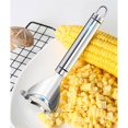 thumbnail image 4 of Bewildely Stainless Steel Professional Corn Slicer Thresher Kitchen Corn Rustproof Wear-resistant Waterproof Stripper Type3 NO3, 4 of 6