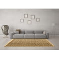 thumbnail image 3 of Ahgly Company Indoor Rectangle Abstract Brown Contemporary Area Rugs, 2' x 4', 3 of 4