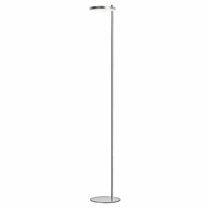 Dainolite  Fia 1 Light LED Floor Lamp Satin Chrome