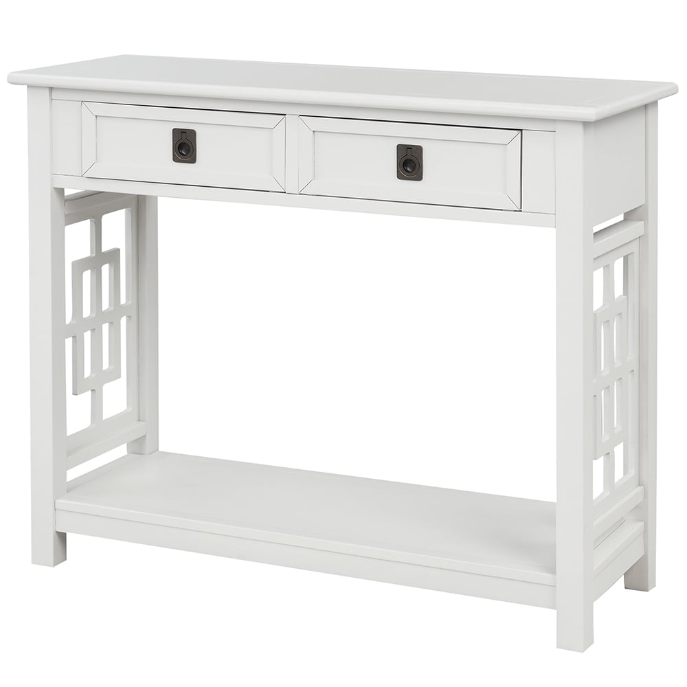 Lowestbest Modern Solid Wood Console Table, Console Sofa ...