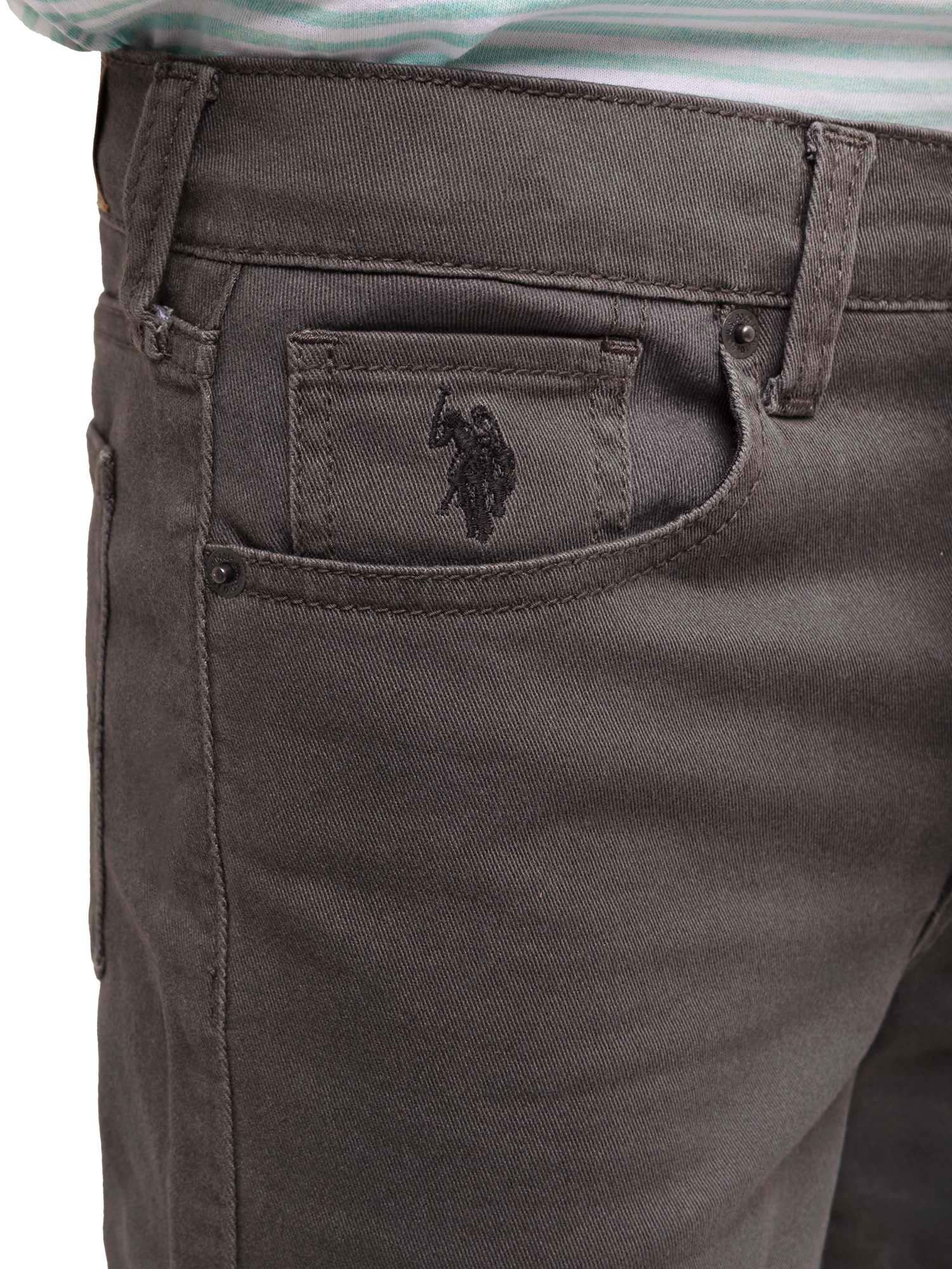 U.S. Polo Assn. Boys Stretch Twill 5-Pocket Straight Fit
