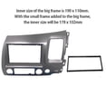 thumbnail image 4 of for Honda Civic 2006-2011 Stereo Radio Double 2 DIN Dash Kit Fascia Dash Panel Trim-RHD, 4 of 4
