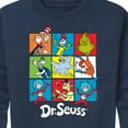 thumbnail image 3 of Dr. Seuss - Character Grid - Toddler And Youth Crewneck Fleece Sweatshirt, 3 of 6