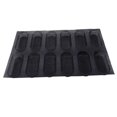 thumbnail image 5 of 3X Silicone Pan-Non-Stick Perforated French Bread Pan Forms,Hot Dog , Baking Liners Mat Bread Mould, 5 of 5