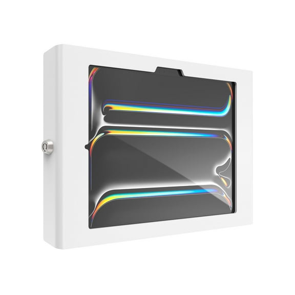 iPad Pro M4 11" (2024), Apex Secured Enclosure Wall Mount - White