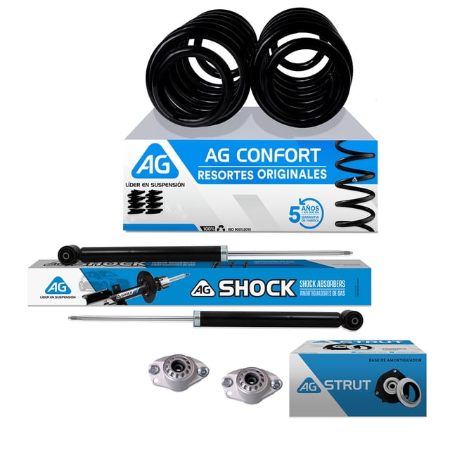 Kit Original AG para Auto Traseros para Volkswagen Beetle 1998 a 2010 4 Piezas Nuevos