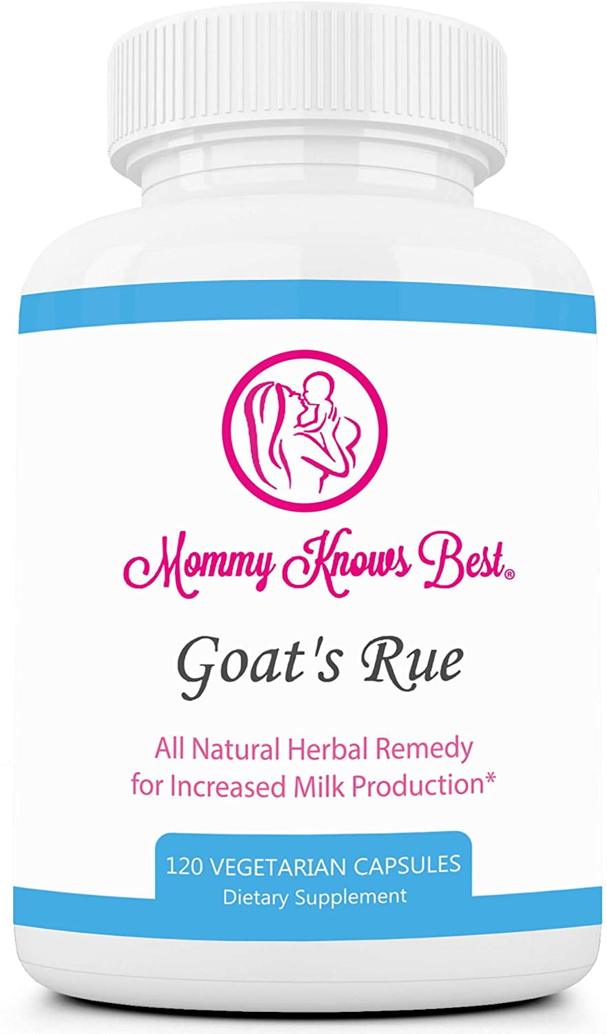 Mommy Knows Best Goats Rue Lactation Aid Support Supplement For