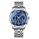 thumbnail image 1 of Belushi BW-573 Reloj De Cuarzo Luminoso Con Fase Lunar Impermeable Color Del Fondo Azul, 1 of 7