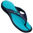 thumbnail image 2 of JMAT-Paragon Men's Waterproof, Lightweight Thong Slippers, Red, UK 7, 2 of 2
