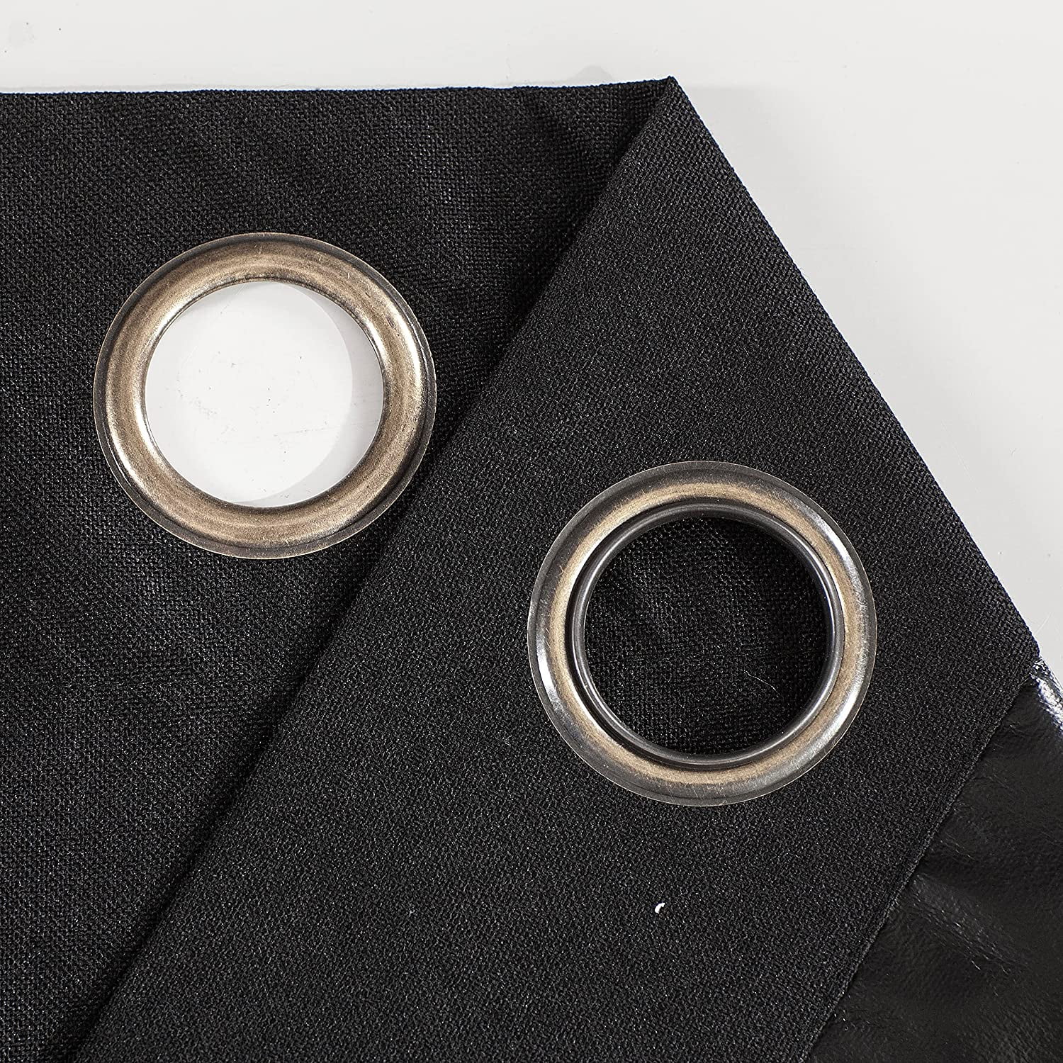 Empire Home Fashion 100% Blackout Window Curtain Panel - Thermal Insulated, Black Back & Grommets - 7 Colors - 4 Sizes