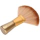 thumbnail image 1 of wonima11 Neck Duster Soft Large Fan Shaped Barber and Salon Brush Gold Brush Hair Face Hair Cleaning Brush Hair Cutting Tools for Cleansing Face and Neck Hair and Brush Gold Brush, 1 of 1