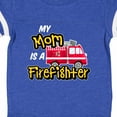 thumbnail image 4 of Inktastic My Mom is a Firefighter with Fire Truck Boys or Girls Baby Bodysuit, 4 of 5
